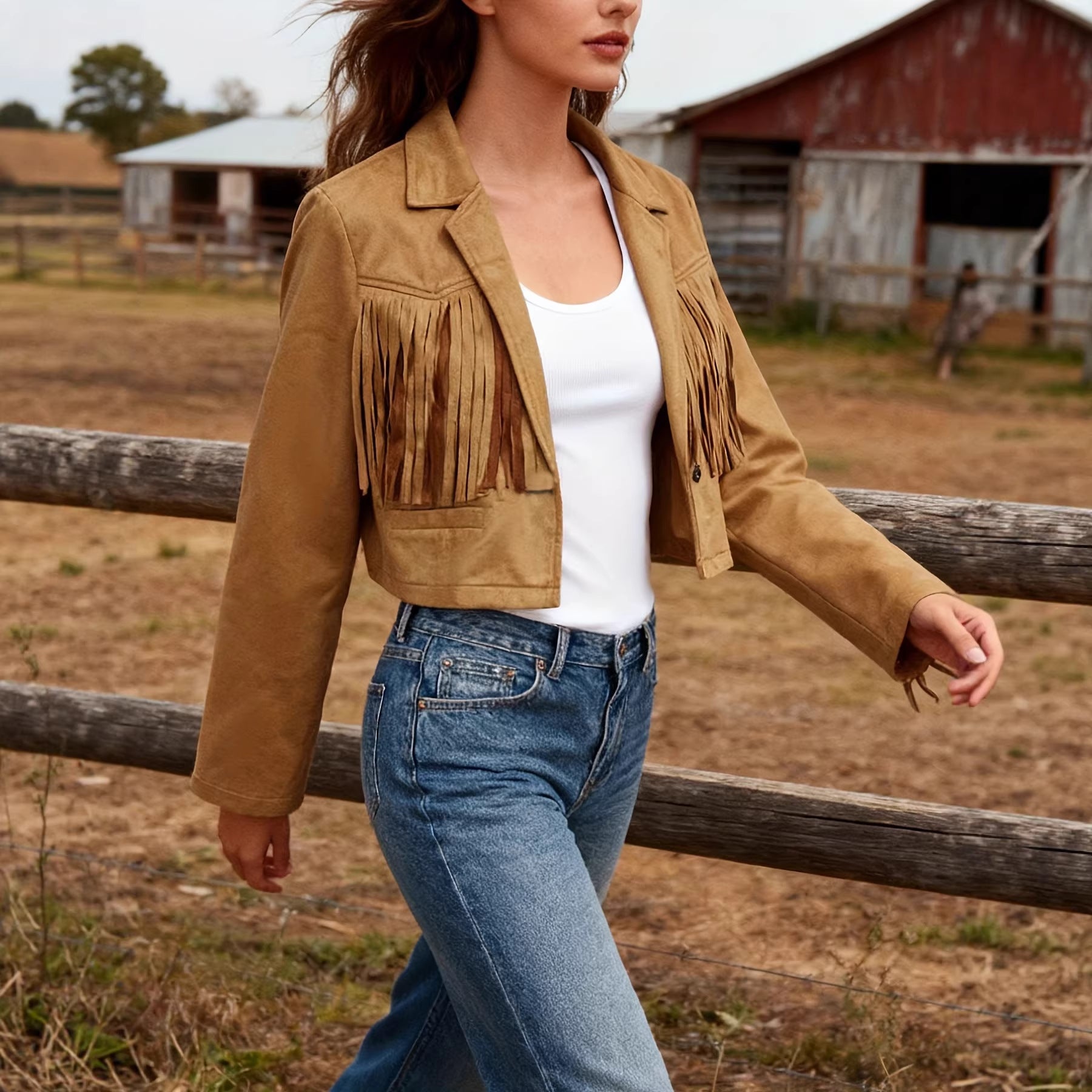 Auren Tassel Trim Jacket