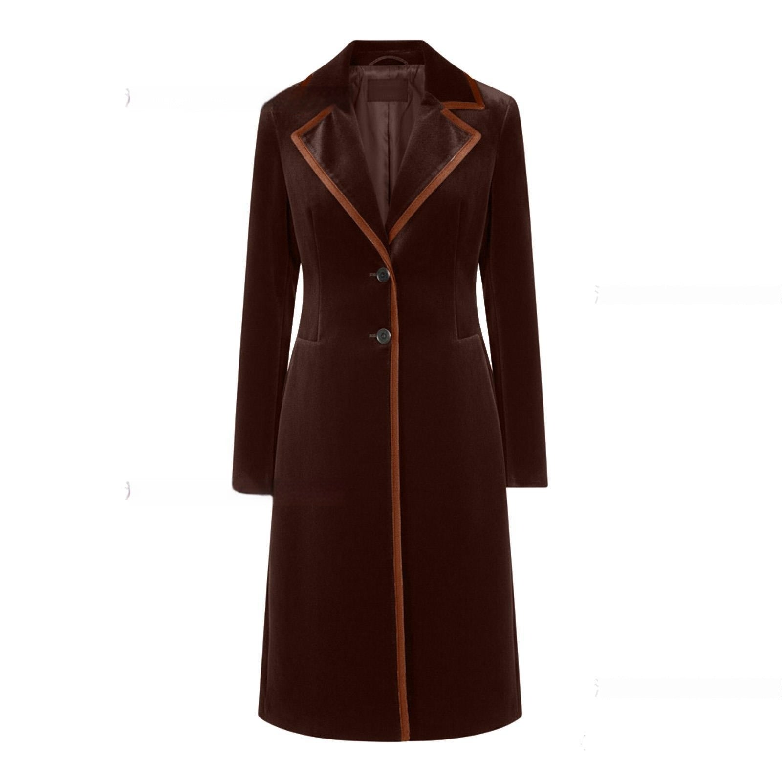 Auren Velvet Statement Coat