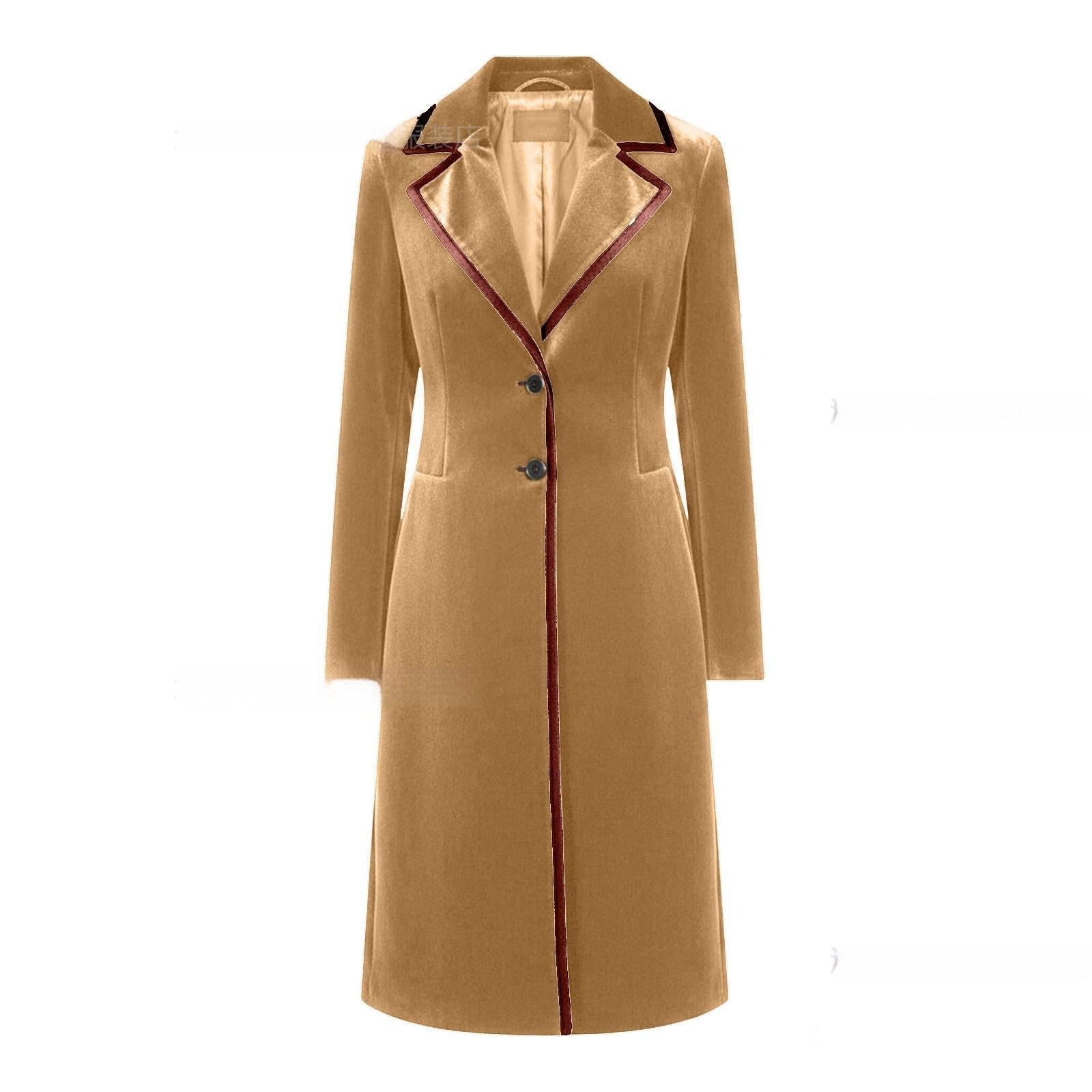 Auren Velvet Statement Coat