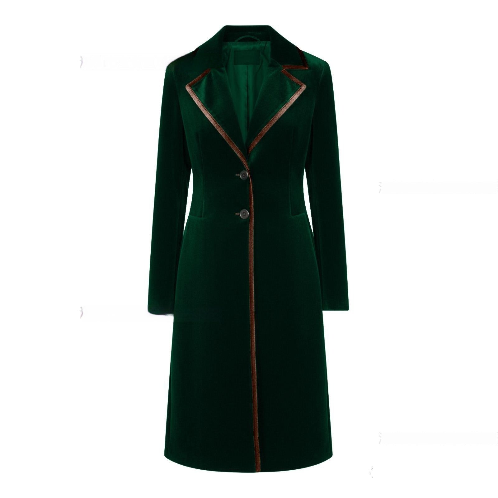 Auren Velvet Statement Coat