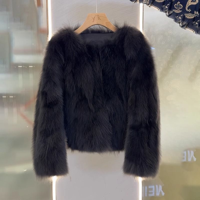 Auren Rabbit Fur Winter Coat