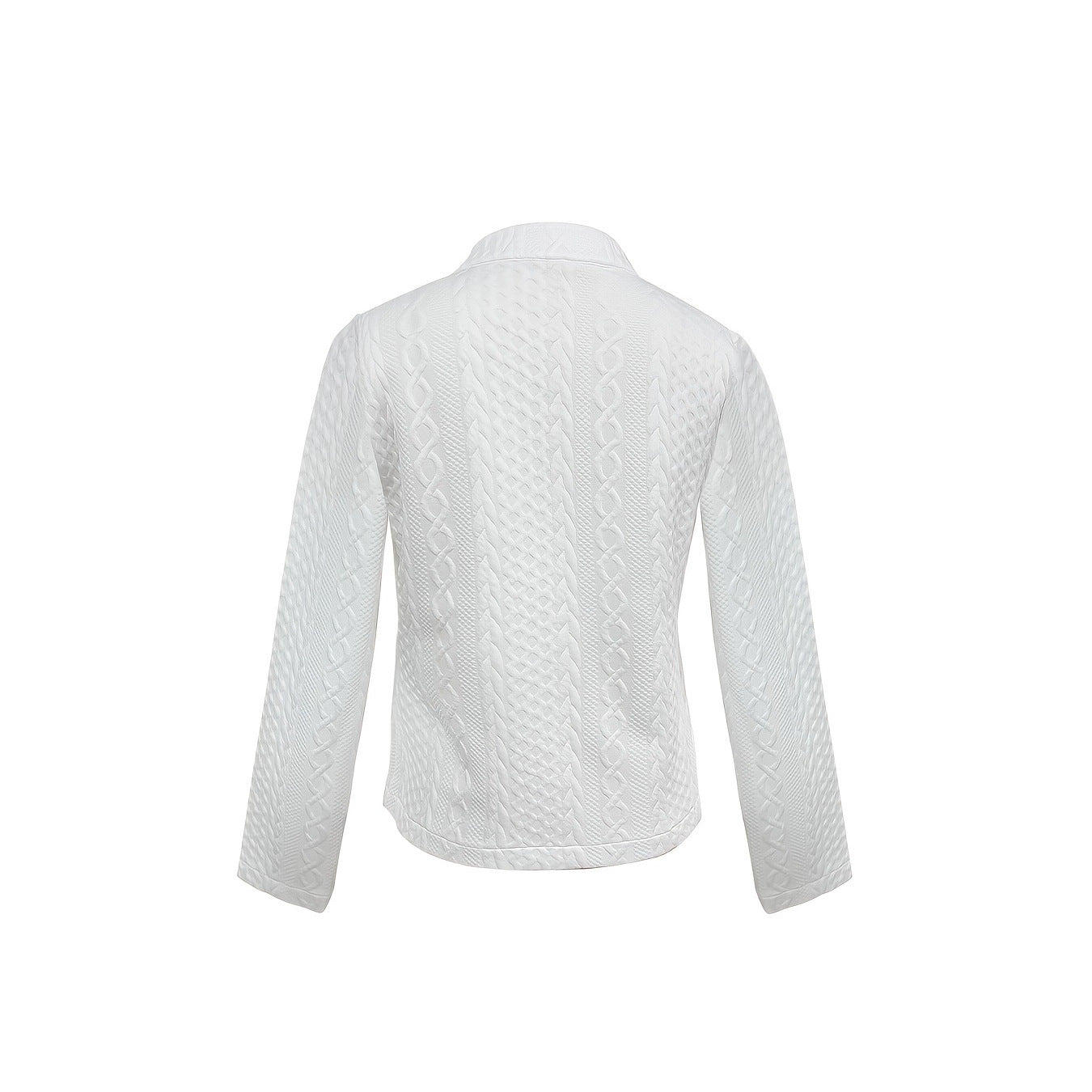 Auren Textured Stand-Collar Jacket