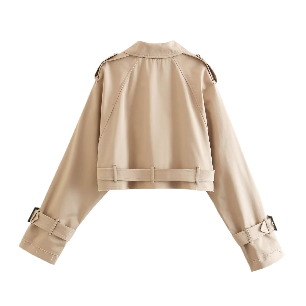 Auren Belted Short Trench Coat