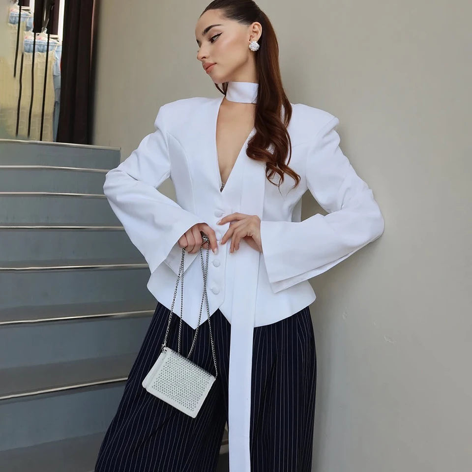 Élan Waist Blazer Coat