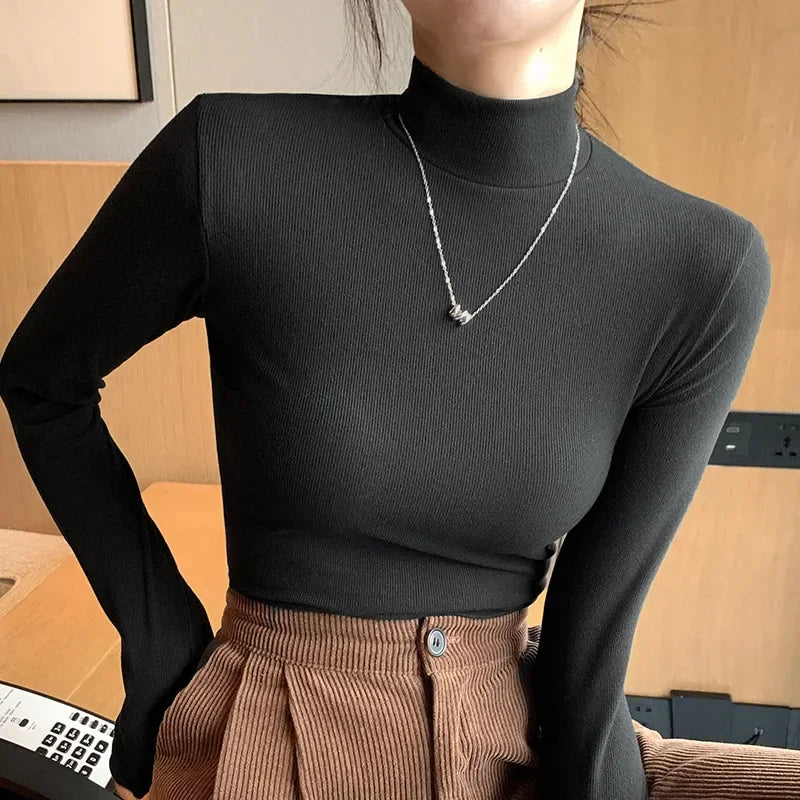 Serene Half-Turtleneck Sweater