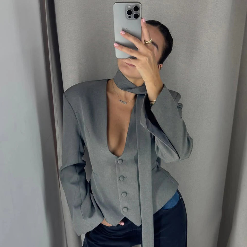 Élan Waist Blazer Coat