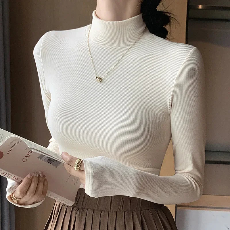 Serene Half-Turtleneck Sweater