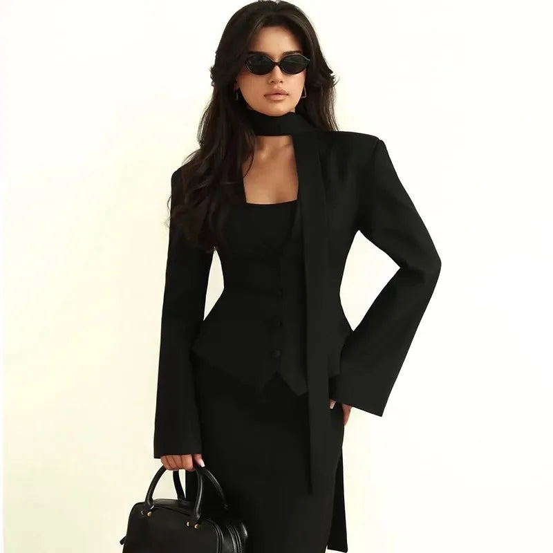 Élan Waist Blazer Coat