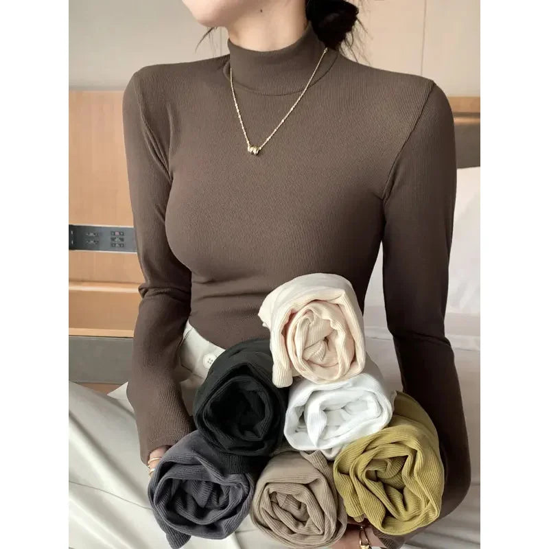 Serene Half-Turtleneck Sweater