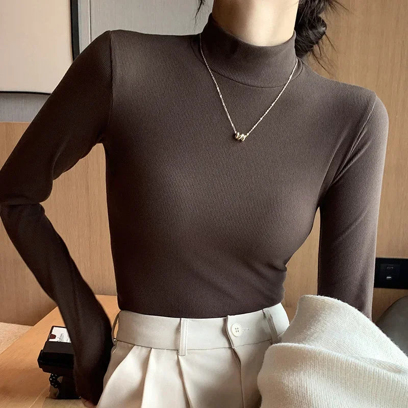 Serene Half-Turtleneck Sweater