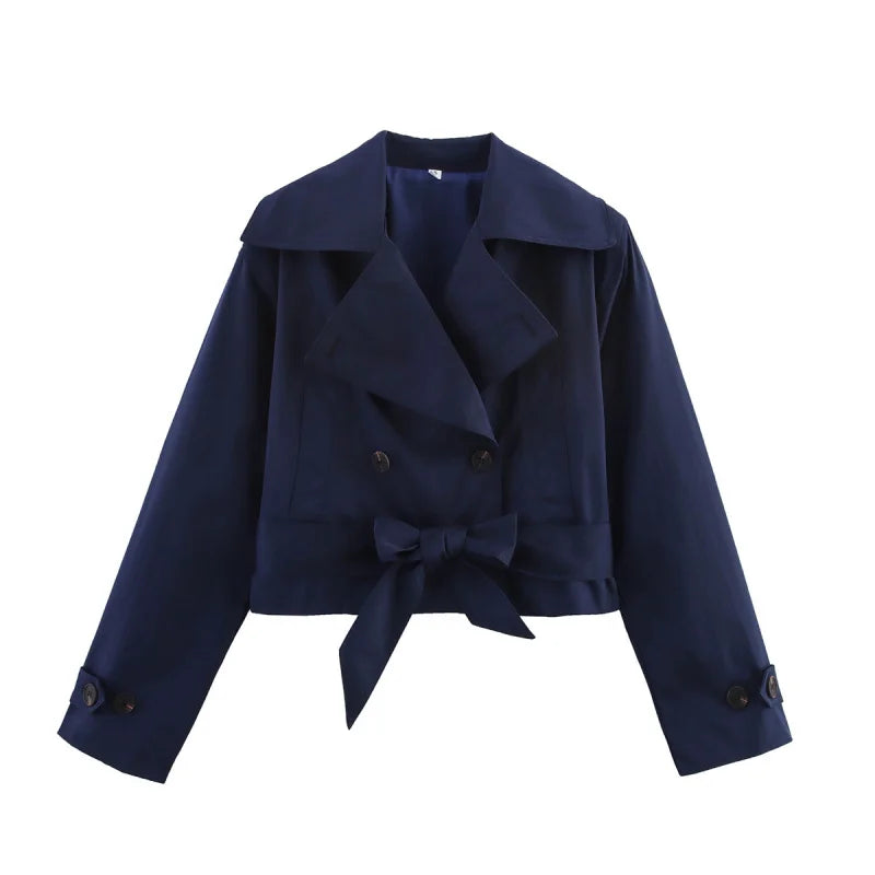 Victoria Cropped Trench – Buy 1 Get 1 Free