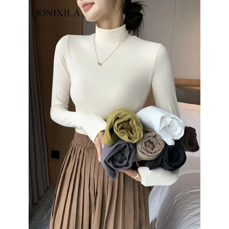 Serene Half-Turtleneck Sweater
