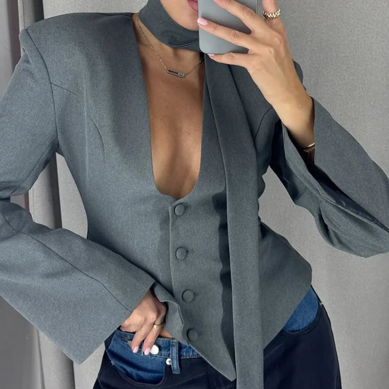 Élan Waist Blazer Coat