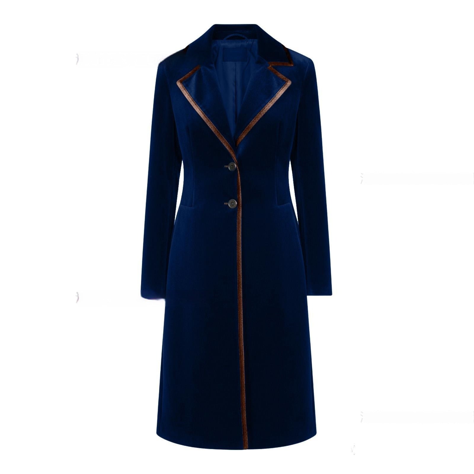 Auren Velvet Statement Coat