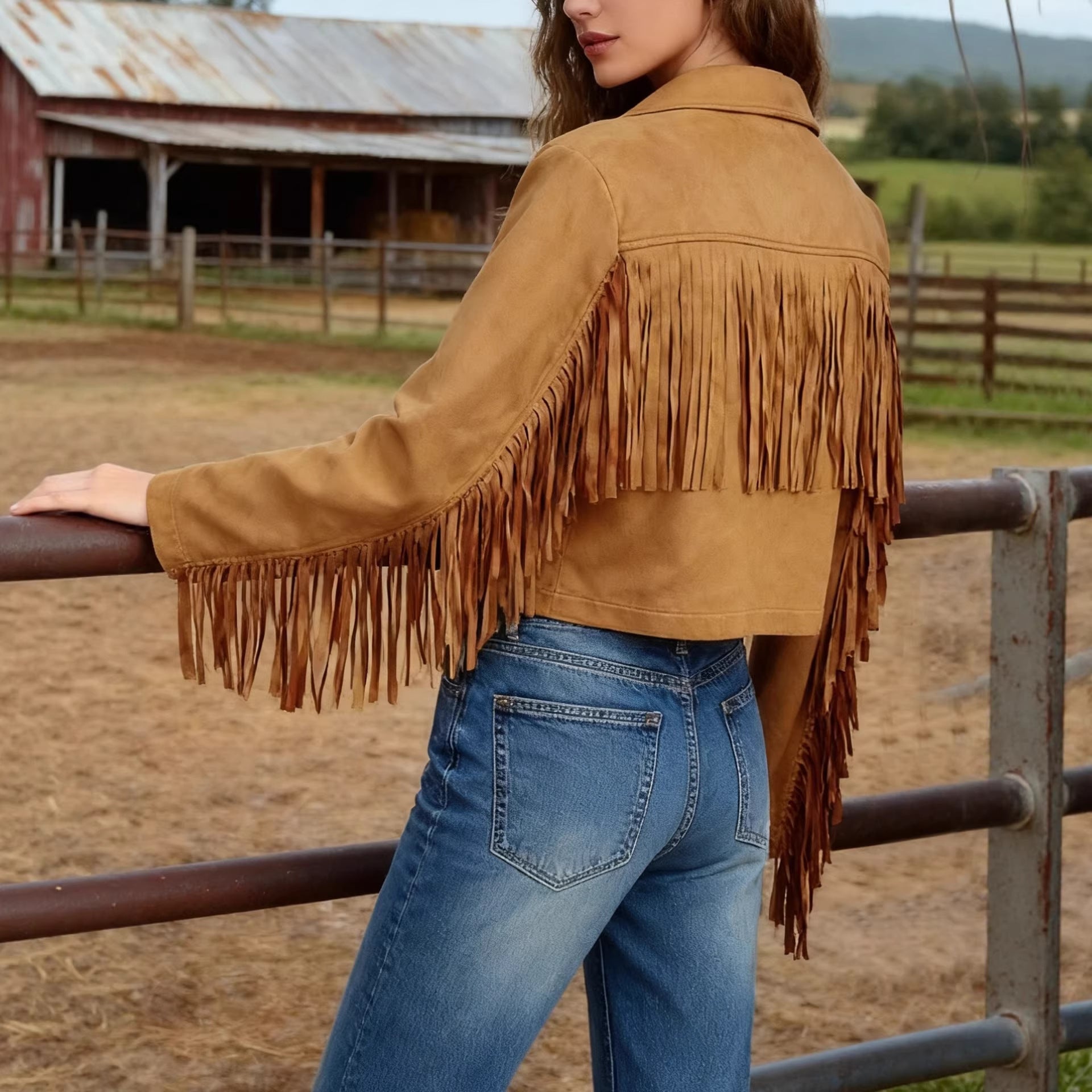 Auren Tassel Trim Jacket