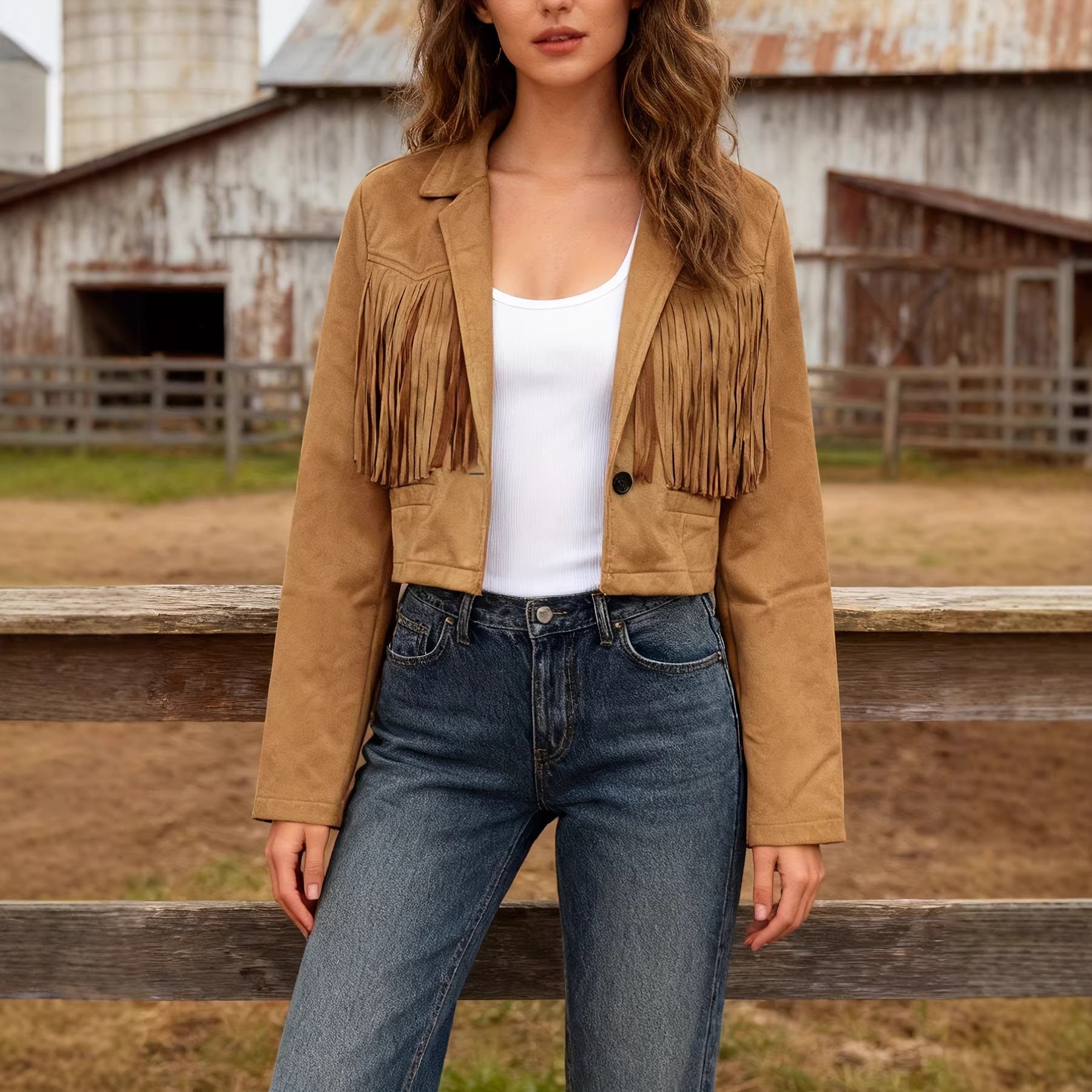 Auren Tassel Trim Jacket